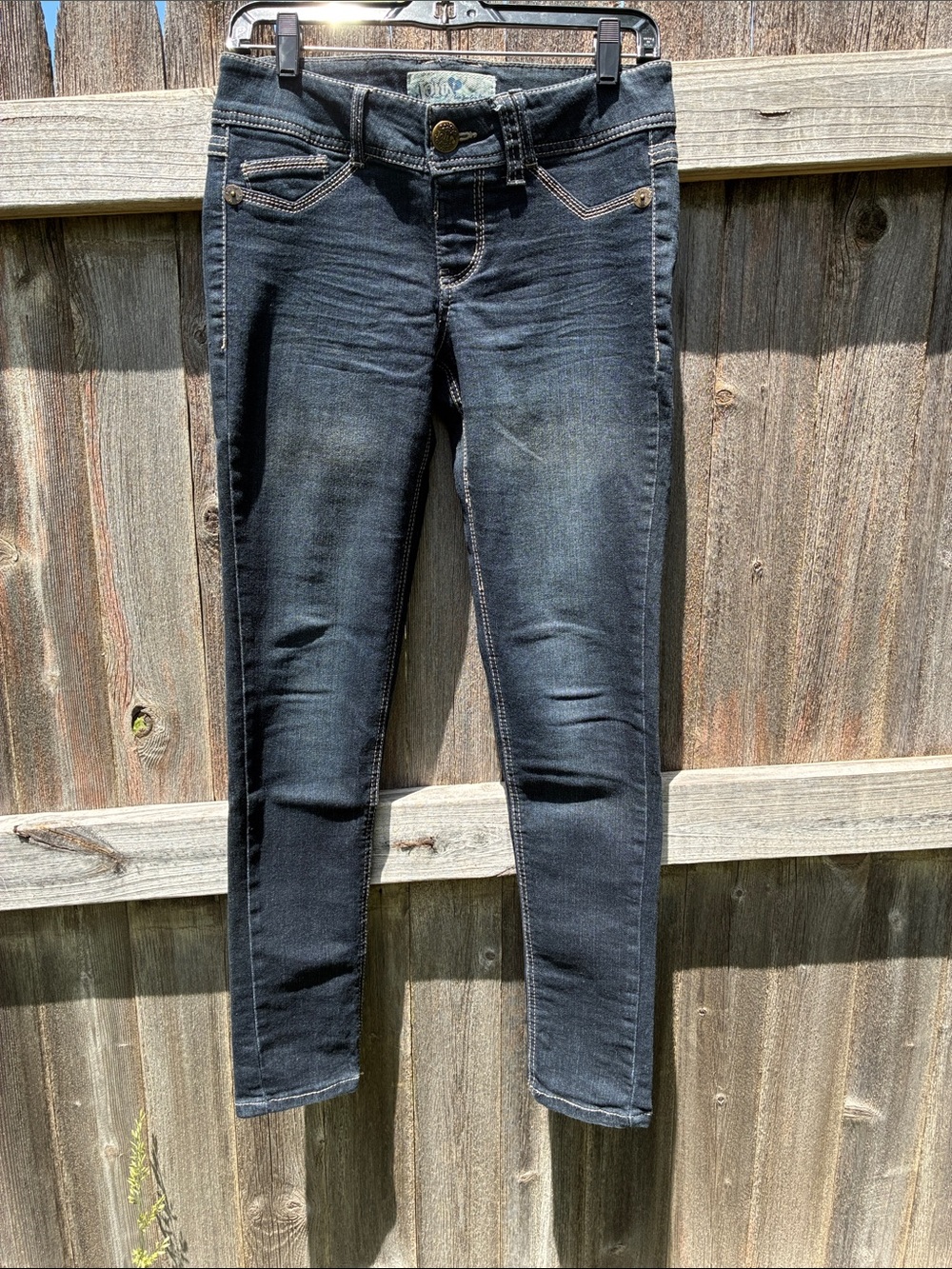 Jolt Junior’s Dark Wash Skinny Jeans